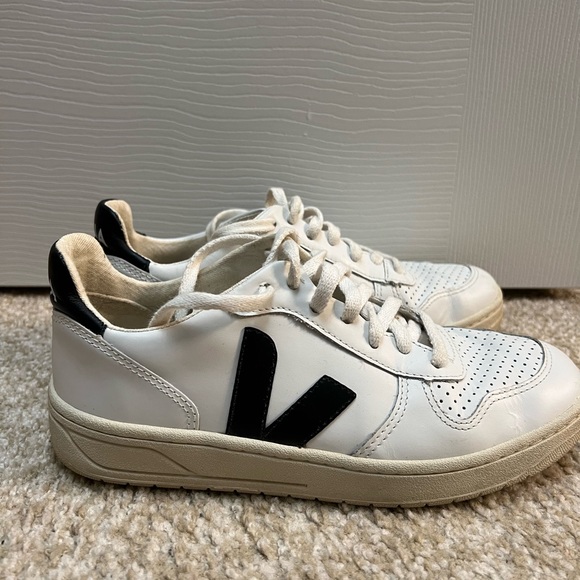 Veja Shoes Veja V Womens Sneakers Black And White Poshmark